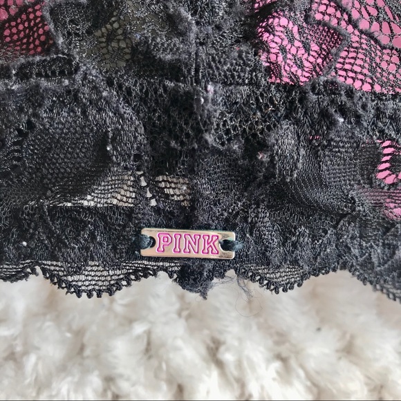 PINK Victoria’s Secret Lace Racer Back Bra! - Picture 6 of 8